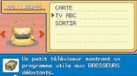 une photo d'Ã©cran de Pokemon Vert Feuille sur Nintendo Game Boy Advance